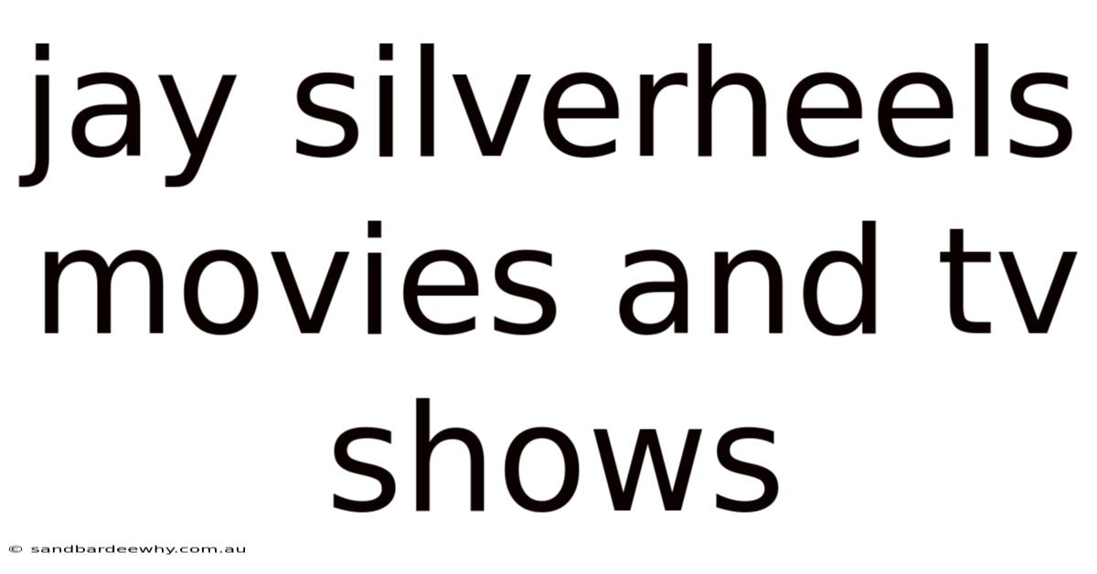 Jay Silverheels Movies And Tv Shows